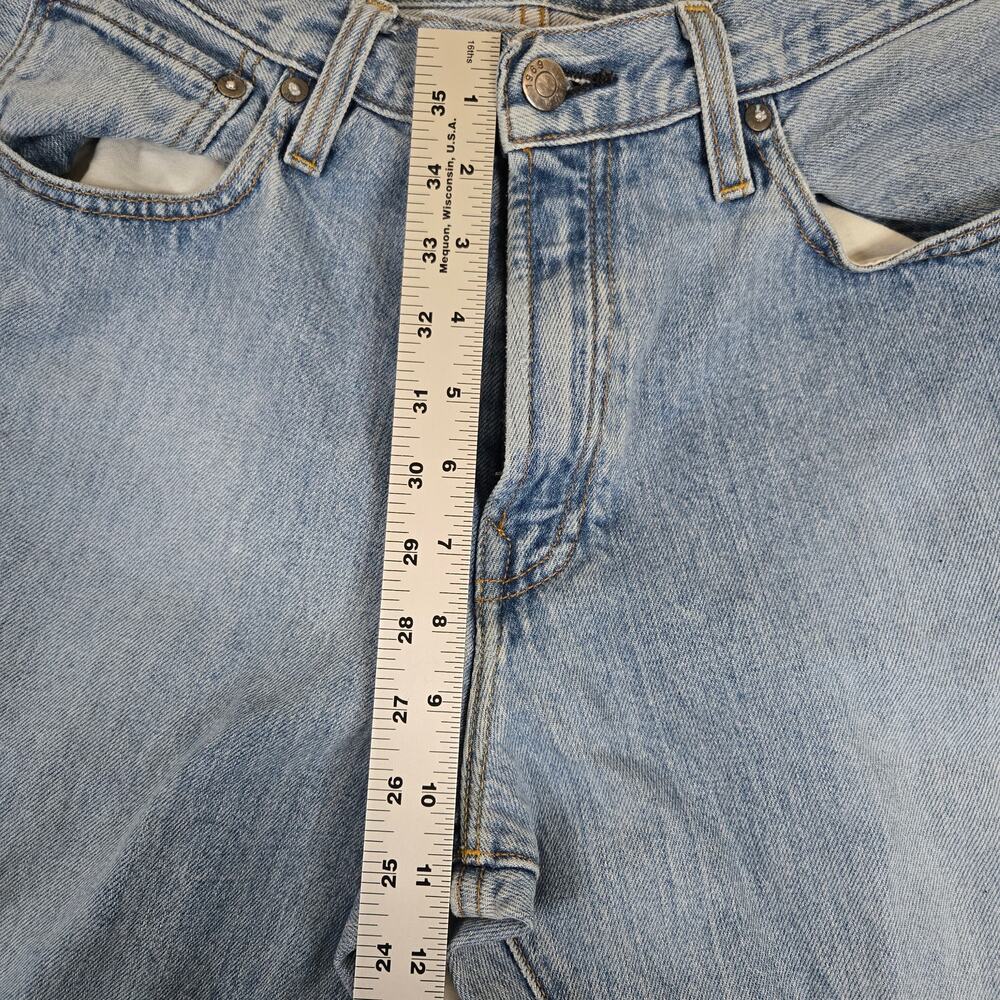 Gap 1969 Straight Leg Jeans Mens 33x30 Medium Wash Blue Jeans Denim 0827 - Picture 4 of 10